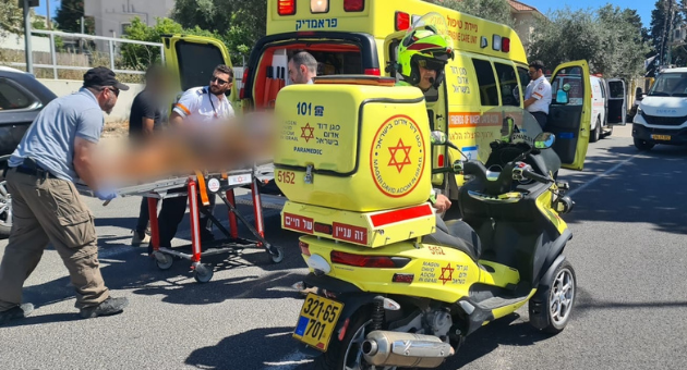 זירת התאונה